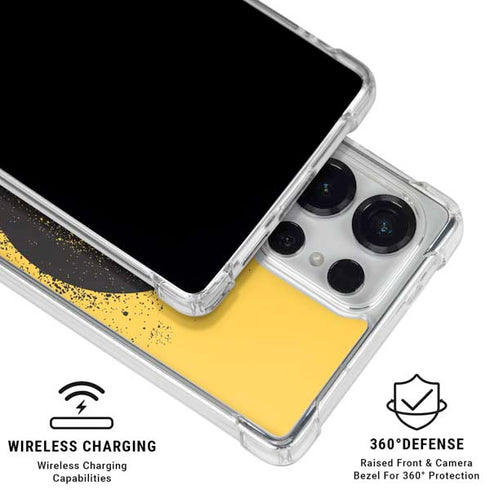 DC Comics Batman Graffiti Art Galaxy S25 Ultra Clear Case