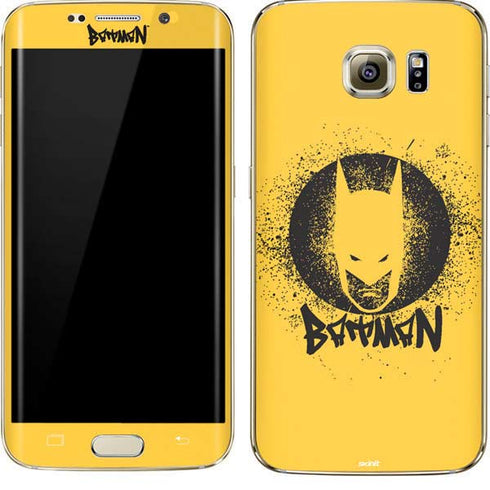 DC Comics Batman Graffiti Art Galaxy S7 Edge Skin