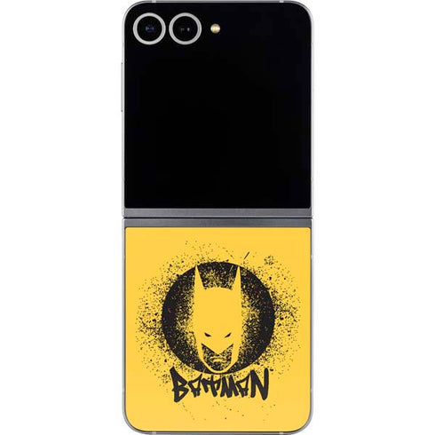DC Comics Batman Graffiti Art Galaxy Z Flip6 Skin