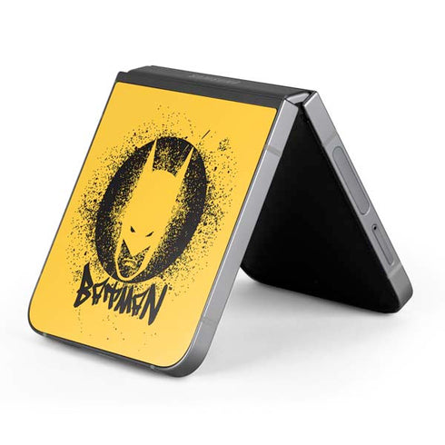 DC Comics Batman Graffiti Art Galaxy Z Flip6 Skin