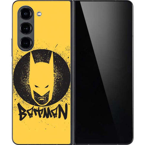 DC Comics Batman Graffiti Art Galaxy Z Fold5 5G Skin