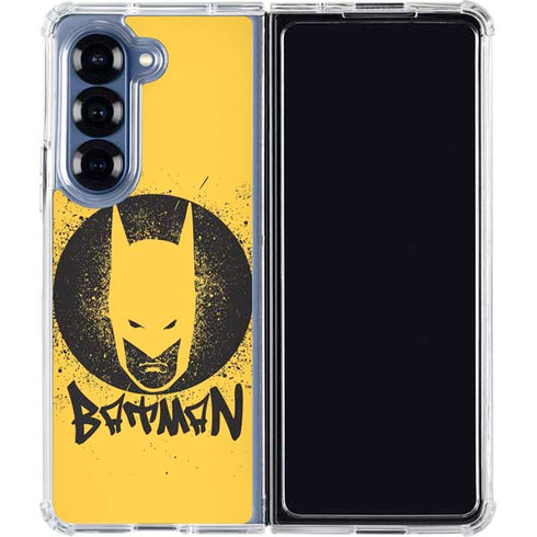 DC Comics Batman Graffiti Art Galaxy Z Fold6 Clear Case