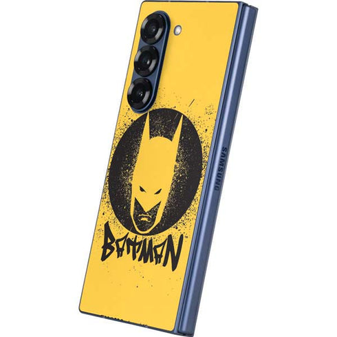 DC Comics Batman Graffiti Art Galaxy Z Fold6 Skin