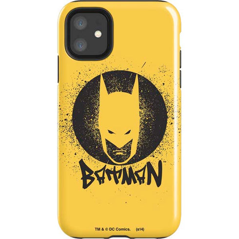 DC Comics Batman Graffiti Art iPhone 11 Impact Case