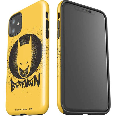 DC Comics Batman Graffiti Art iPhone 11 Impact Case