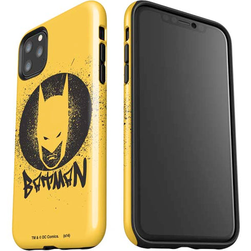 DC Comics Batman Graffiti Art iPhone 11 Pro Max Impact Case