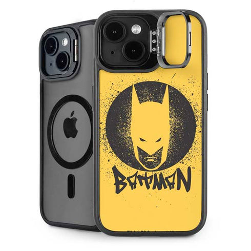DC Comics Batman Graffiti Art iPhone 14 Kickstand Case