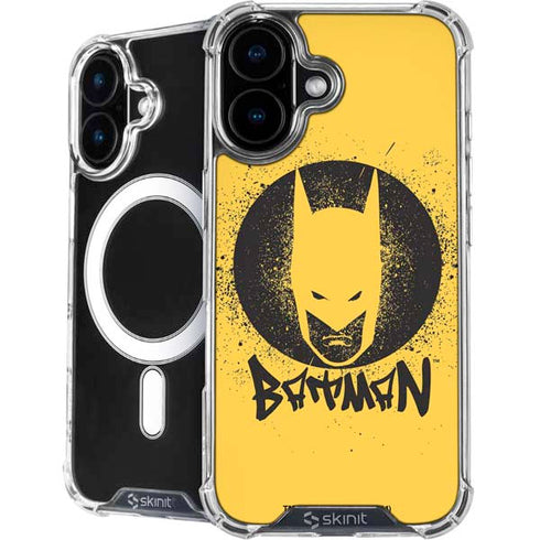 DC Comics Batman Graffiti Art iPhone 16 MagSafe Case