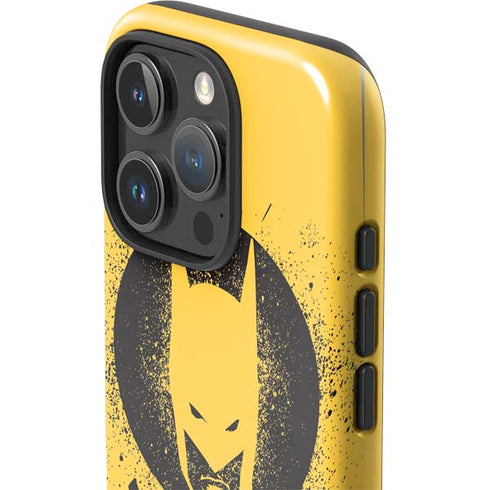 DC Comics Batman Graffiti Art iPhone 16 Pro Max Impact Case