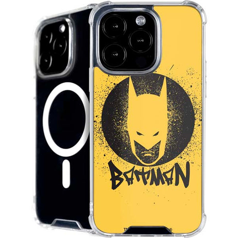DC Comics Batman Graffiti Art iPhone 16 Pro Max MagSafe Case