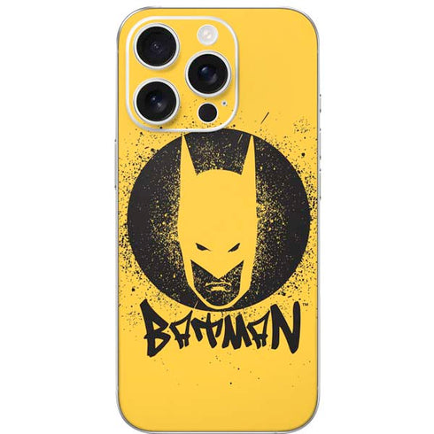 DC Comics Batman Graffiti Art iPhone 16 Pro Skin