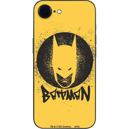 DC Comics Batman Graffiti Art iPhone 16e Skin