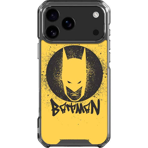 DC Comics Batman Graffiti Art iPhone 18 Pro Max Clear Case