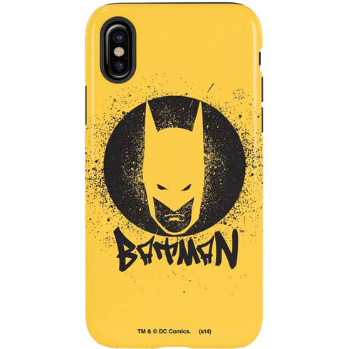 DC Comics Batman Graffiti Art iPhone X Pro Case