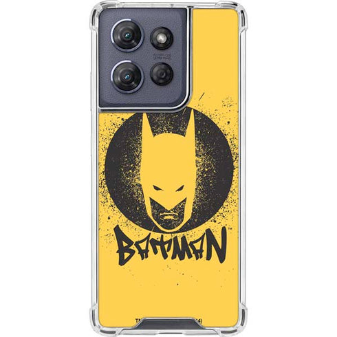 DC Comics Batman Graffiti Art Moto G Play 5G (2025) Clear Case