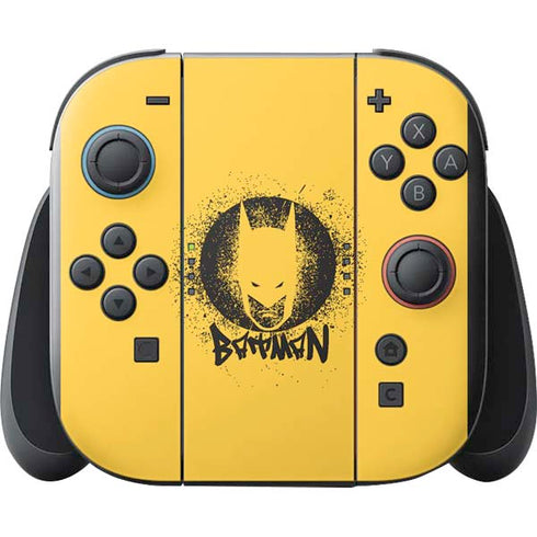 DC Comics Batman Graffiti Art Nintendo Switch 2 (2025) with Joy-Con Skin