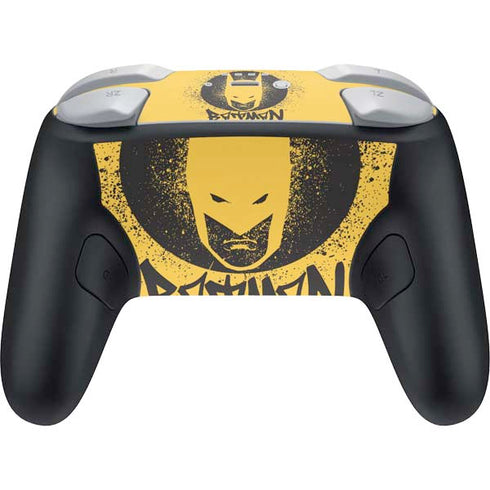 DC Comics Batman Graffiti Art Nintendo Switch 2 (2025) Pro Controller Skin