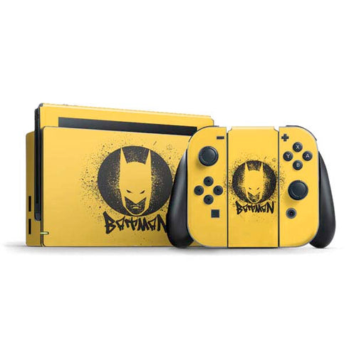 DC Comics Batman Graffiti Art Nintendo Skins