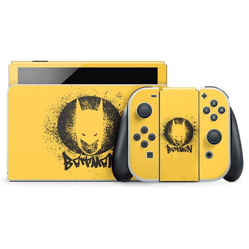 DC Comics Batman Graffiti Art Nintendo Skins