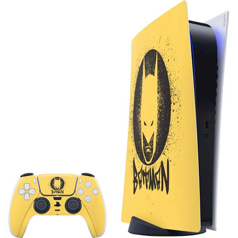 DC Comics Batman Graffiti Art PlayStation PS5 Skins