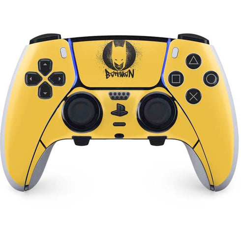DC Comics Batman Graffiti Art PS5 DualSense Edge Pro Controller Skin