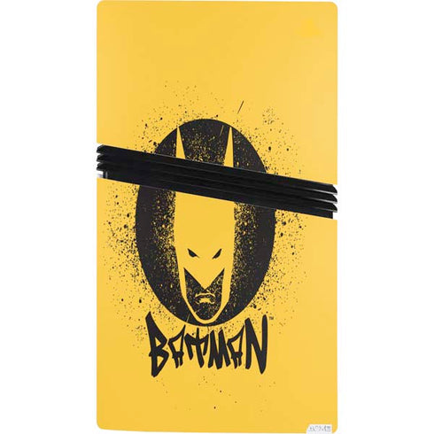 DC Comics Batman Graffiti Art PS5 Pro Console Skin