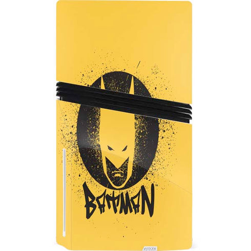 DC Comics Batman Graffiti Art PS5 Pro Disk Console Skin