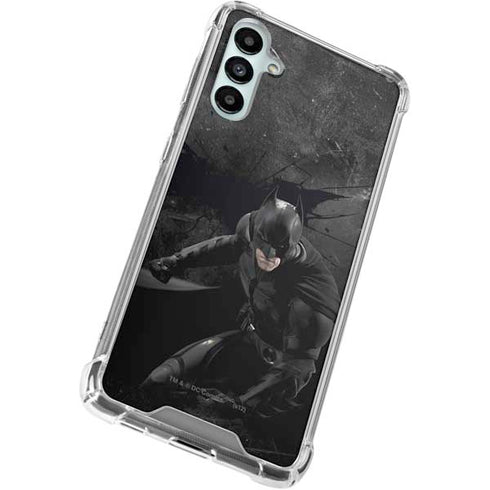 DC Comics Batman in Black Gabb Phone 4 Clear Case