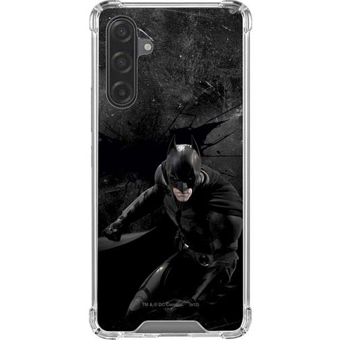 DC Comics Batman in Black Galaxy A17 Clear Case