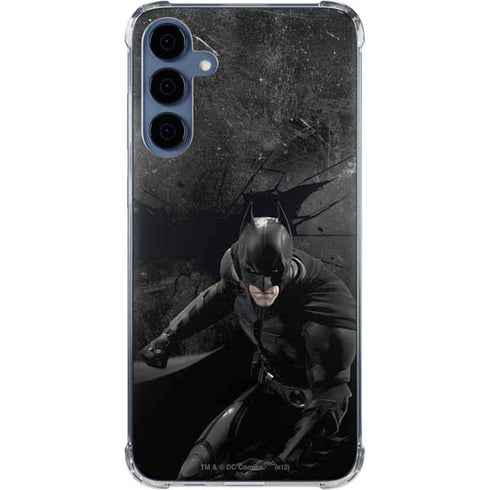 DC Comics Batman in Black Galaxy A55 5G Clear Case