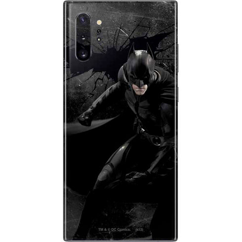 DC Comics Batman in Black Galaxy Note 10 Plus Skin