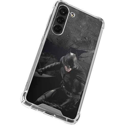 DC Comics Batman in Black Galaxy S24 FE Clear Case