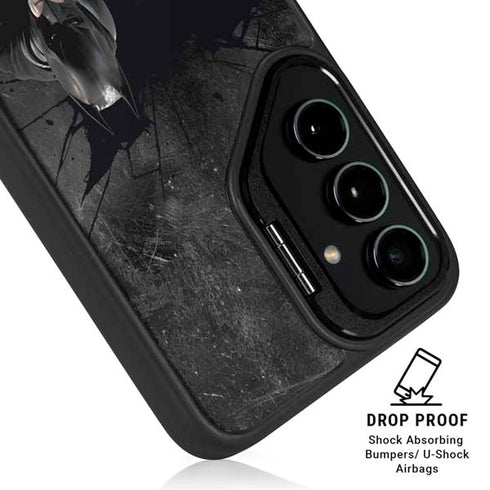 DC Comics Batman in Black Galaxy S24 Plus Kickstand Case