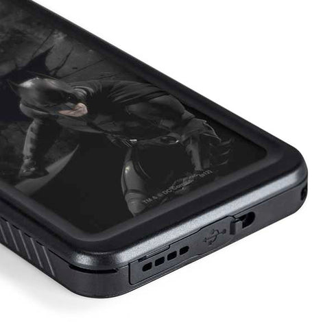 DC Comics Batman in Black Galaxy S24 Plus Waterproof Case
