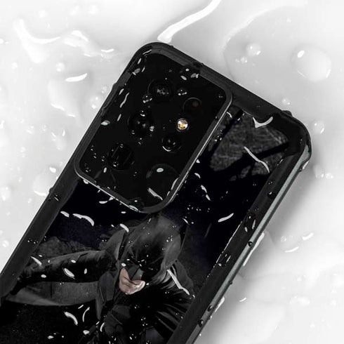 DC Comics Batman in Black Galaxy S24 Ultra Waterproof Case