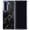 DC Comics Batman in Black Galaxy Z Fold6 Clear Case