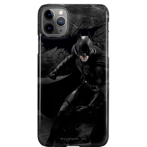 DC Comics Batman in Black iPhone Cases