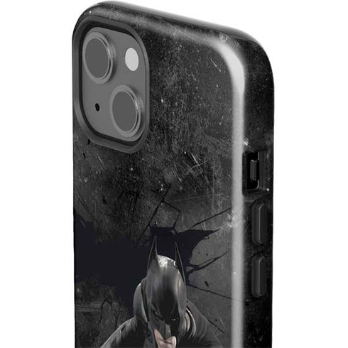 DC Comics Batman in Black iPhone 15 Impact Case