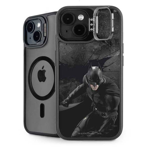 DC Comics Batman in Black iPhone 15 Kickstand Case