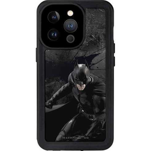 DC Comics Batman in Black iPhone 15 Pro Waterproof Case