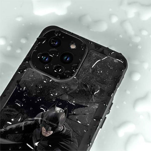 DC Comics Batman in Black iPhone 15 Pro Waterproof Case