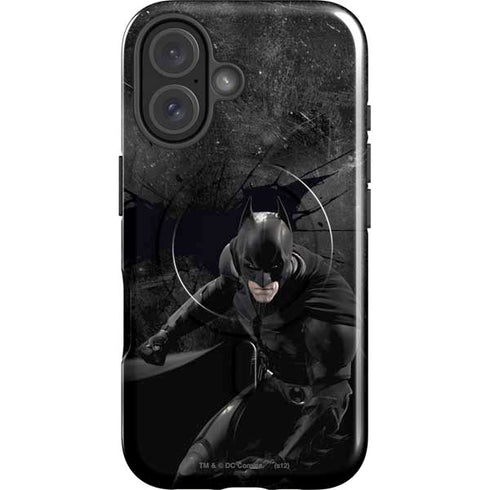 DC Comics Batman in Black iPhone 16 Magsafe Impact Case