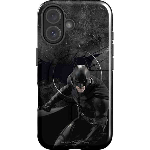 DC Comics Batman in Black iPhone 16 Plus Magsafe Impact Case