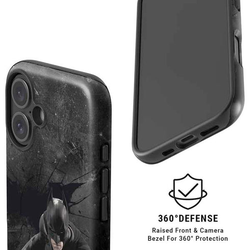 DC Comics Batman in Black iPhone 16 Plus Magsafe Impact Case