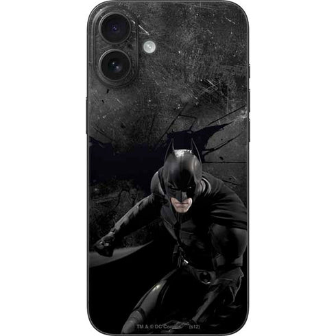 DC Comics Batman in Black iPhone 16 Plus Skin