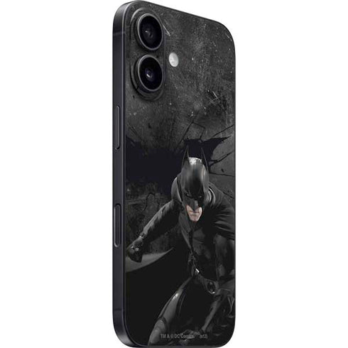 DC Comics Batman in Black iPhone 16 Plus Skin