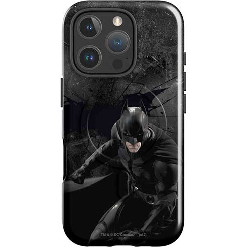 DC Comics Batman in Black iPhone 16 Pro Magsafe Impact Case