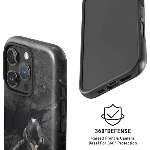 DC Comics Batman in Black iPhone 16 Pro Magsafe Impact Case