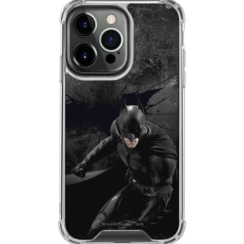 DC Comics Batman in Black iPhone 16 Pro Max Clear Case