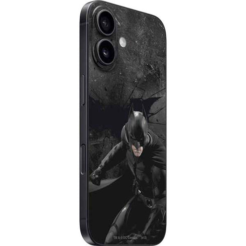 DC Comics Batman in Black iPhone 16 Skin